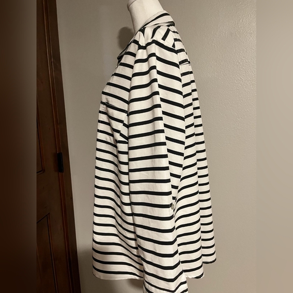 Classic J.Jill Striped Blouse - XL Tall - Flawless Fit - Picture 4 of 6